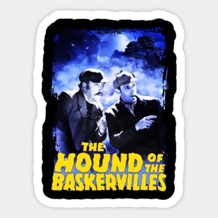 Basil Rathbone The Hound Of The Baskervilles Sticker